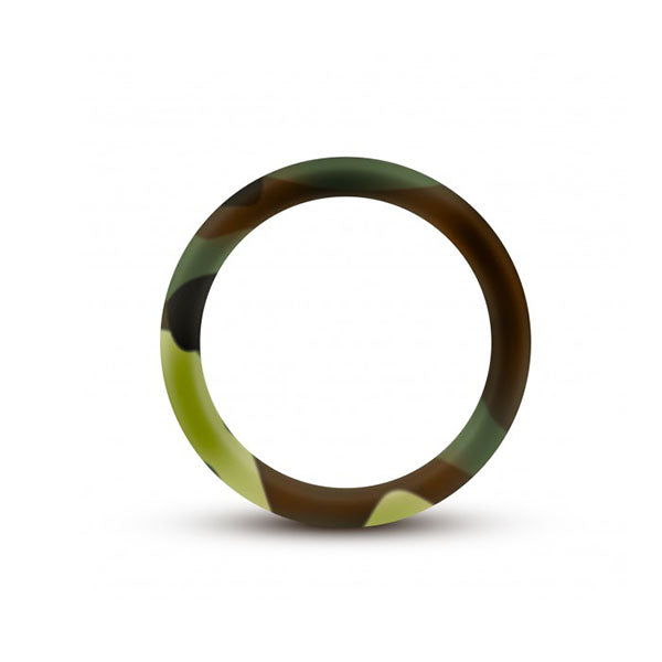 Performance Silicone Camo Cock Ring Green Camouflage