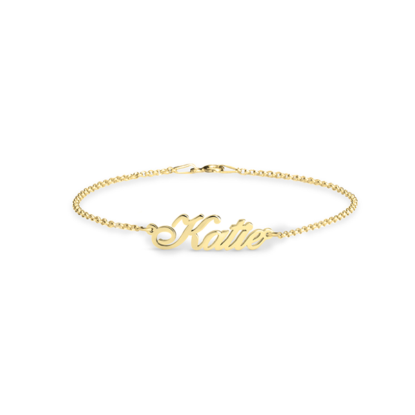 personalized name bracelet