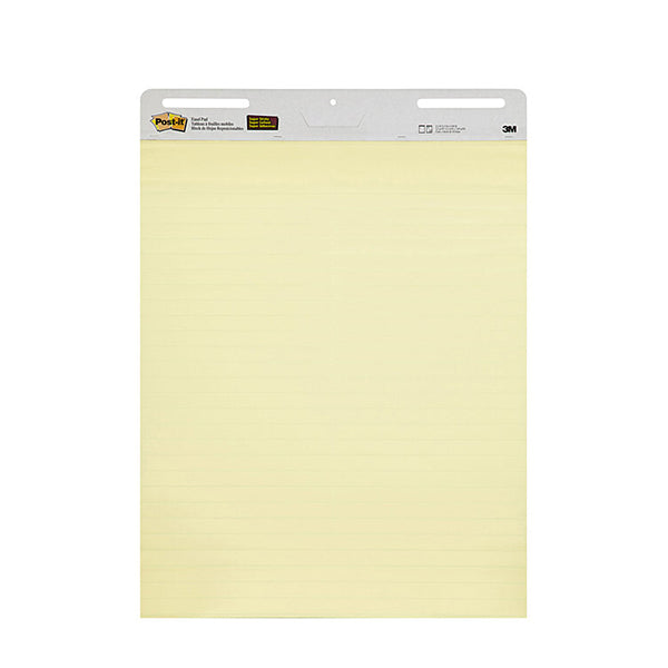 Post It Easel Pad 561 Lined Yellow Pk2