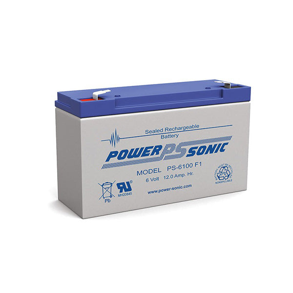 Power Sonic 6V 12Amp Sla Battery