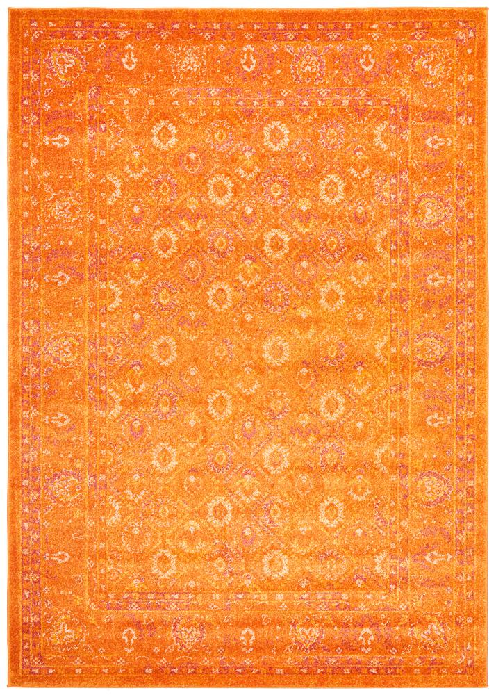 Radiance Burnt Orange Rug