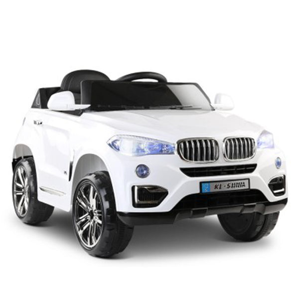 BMW Style X5 Electric Toy Car - White