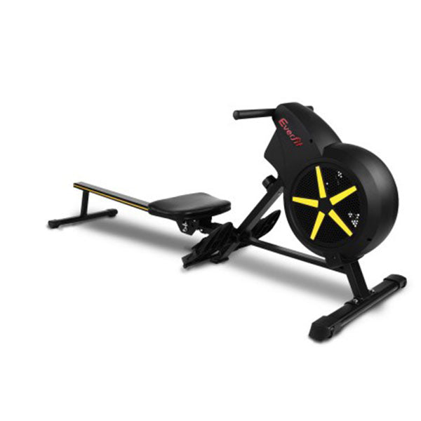 Rowing Exercise Machine Rower Resistance Fitness Home Gym Cardio Air