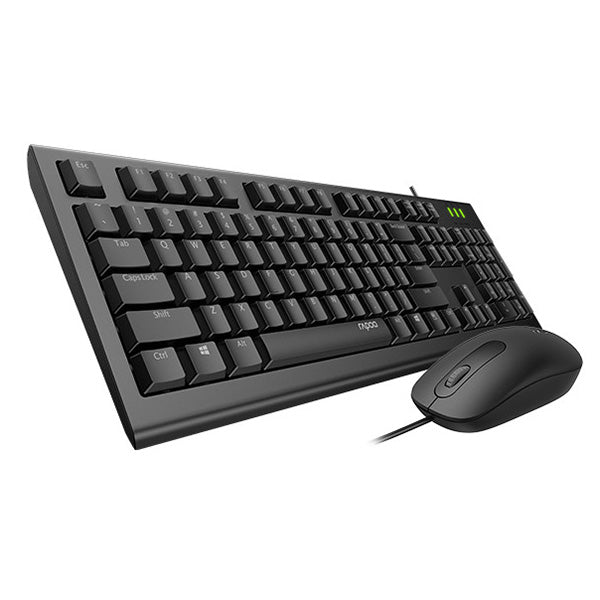 Rapoo Wired Optical Mouse Keyboard