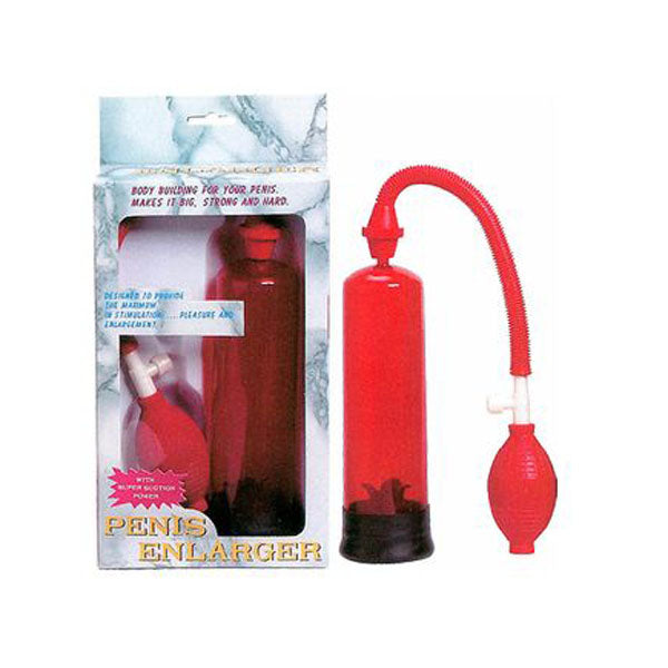 Red Penis Enlarger Pump