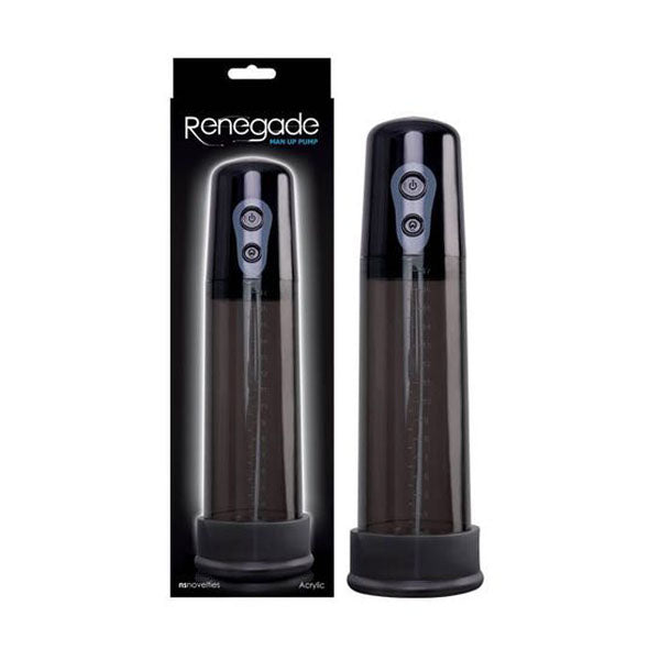 Renegade Man Up Automatic Penis Pump Black