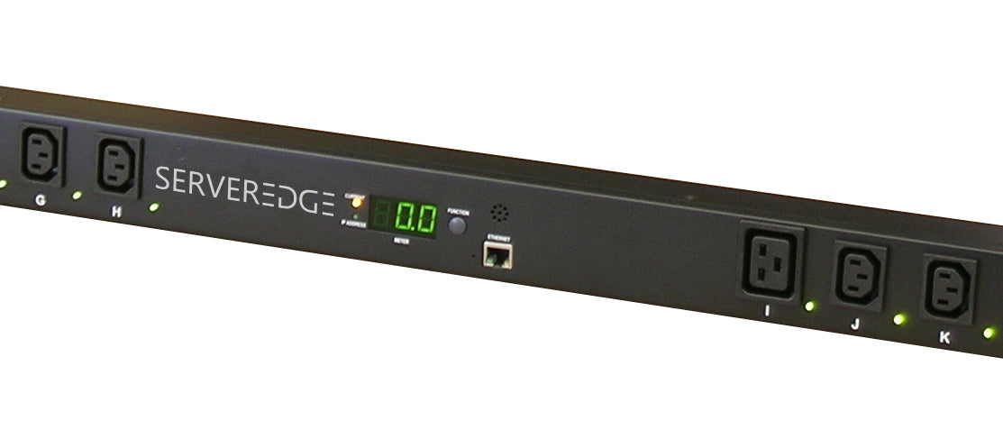 Serveredge 24 Port Switched PDU (21) IEC C13 Output (3) IEC C19 Output & 1 x 3mtr 32A IP56 3 Pin Round Captive Input Plug 32A 240V