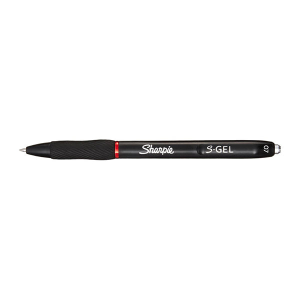 Sharpie Gel Retractable Pen Red Box Of 12