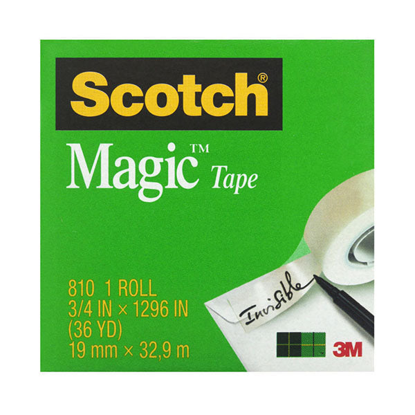 Scotch Magic Tape 810 19Mm X 33M Pk12