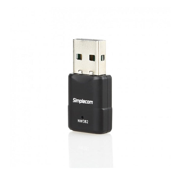 Simplecom Nw382 Mini Wireless N Usb Wifi Adapter 300Mbps