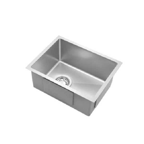 340x440mm Stainless Steel Kitchen Laundry Sink Single Bowl Nano