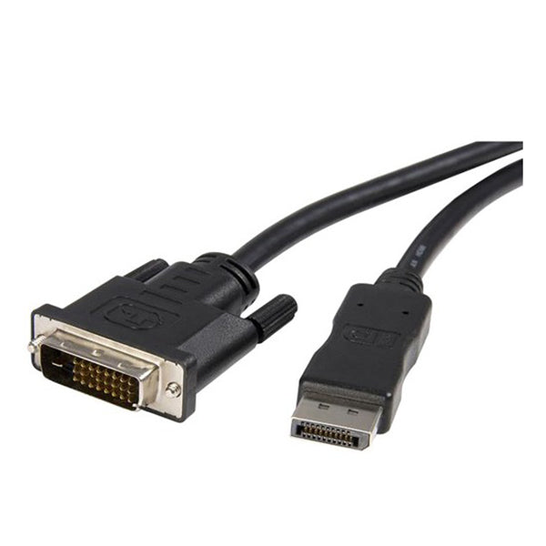 Startech Displayport Dvid Video Cable Nickel Plated Connector Black