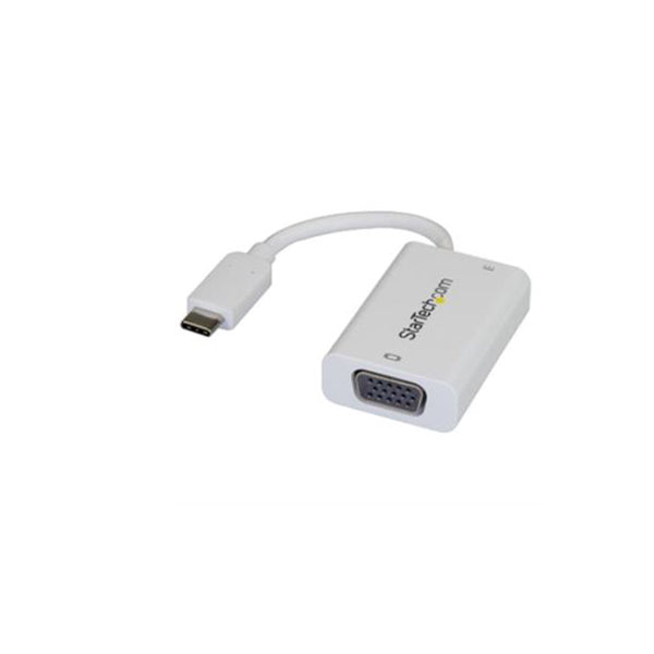 Startech Usb C To Vga Adapter 60 W Usb Power Delivery