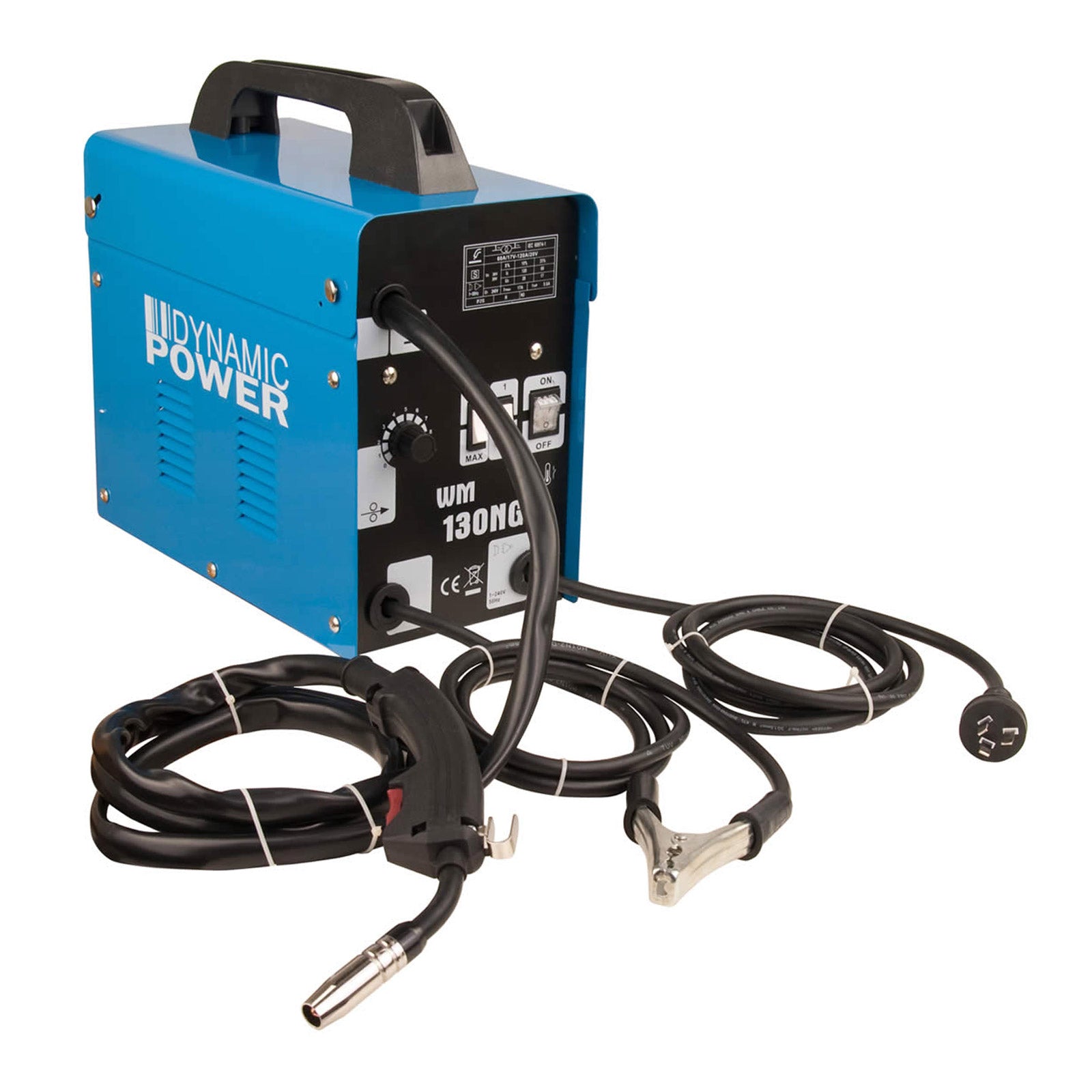 MIG Gasless Welder 130Amp