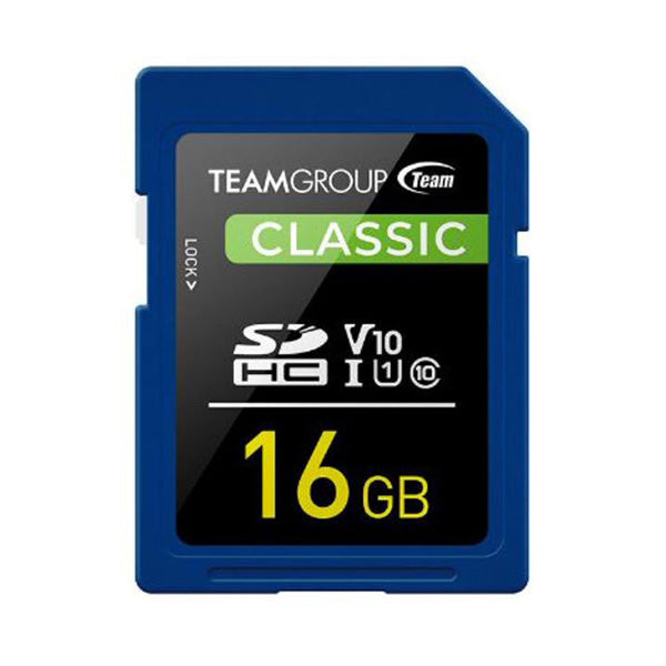 Team Classic SD Memory Card 16GB UHS