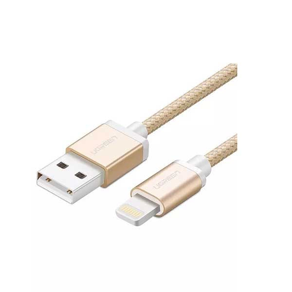 Mfi Certified Ugreen Iphone 8 Charging Cable 1m Gold