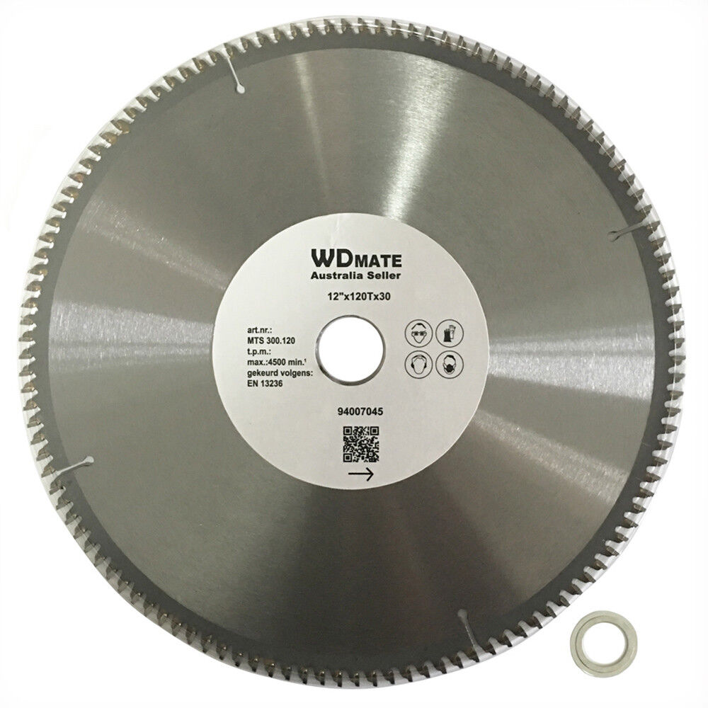 2x Circular Aluminium Plastic Saw Blade Cutting Disc 12 inch 300mm 120T