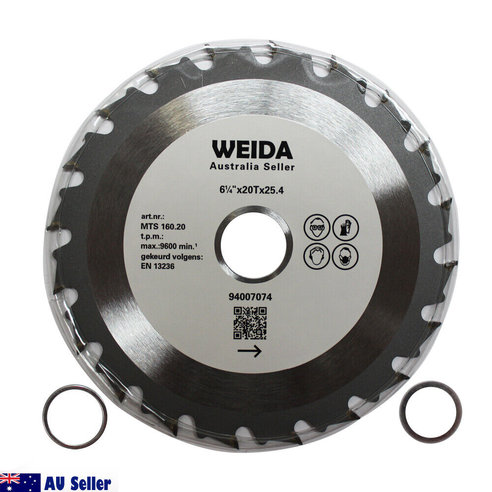 3x 160mm Wood Circular Saw Blade Cutting Disc