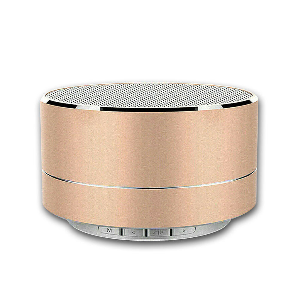 Bluetooth Speakers Portable Wireless Speaker Music Stereo Handsfree Rechargeable Gold