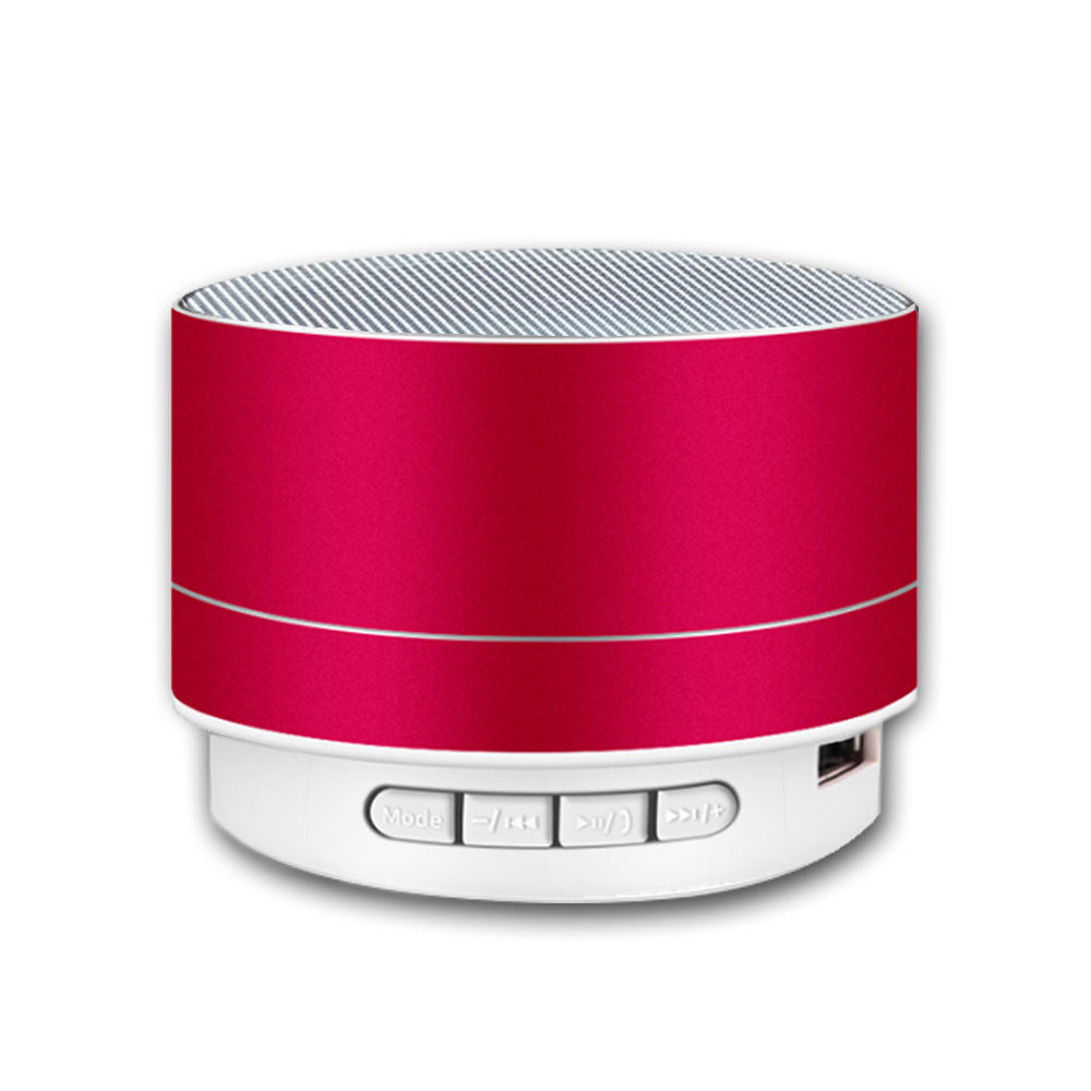 Bluetooth Speakers Portable Wireless Speaker Music Stereo Handsfree Rechargeable Red