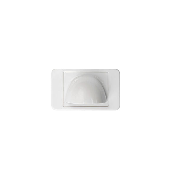 Bullnose Wall Plate White