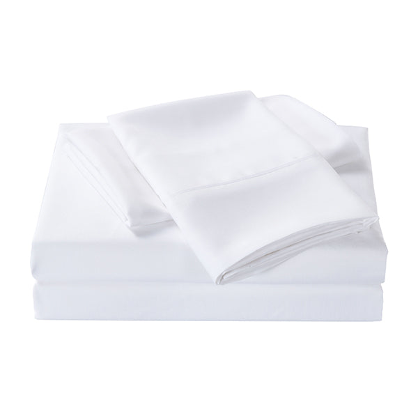 Cooling Sheet Set Ultra Soft Bedding White