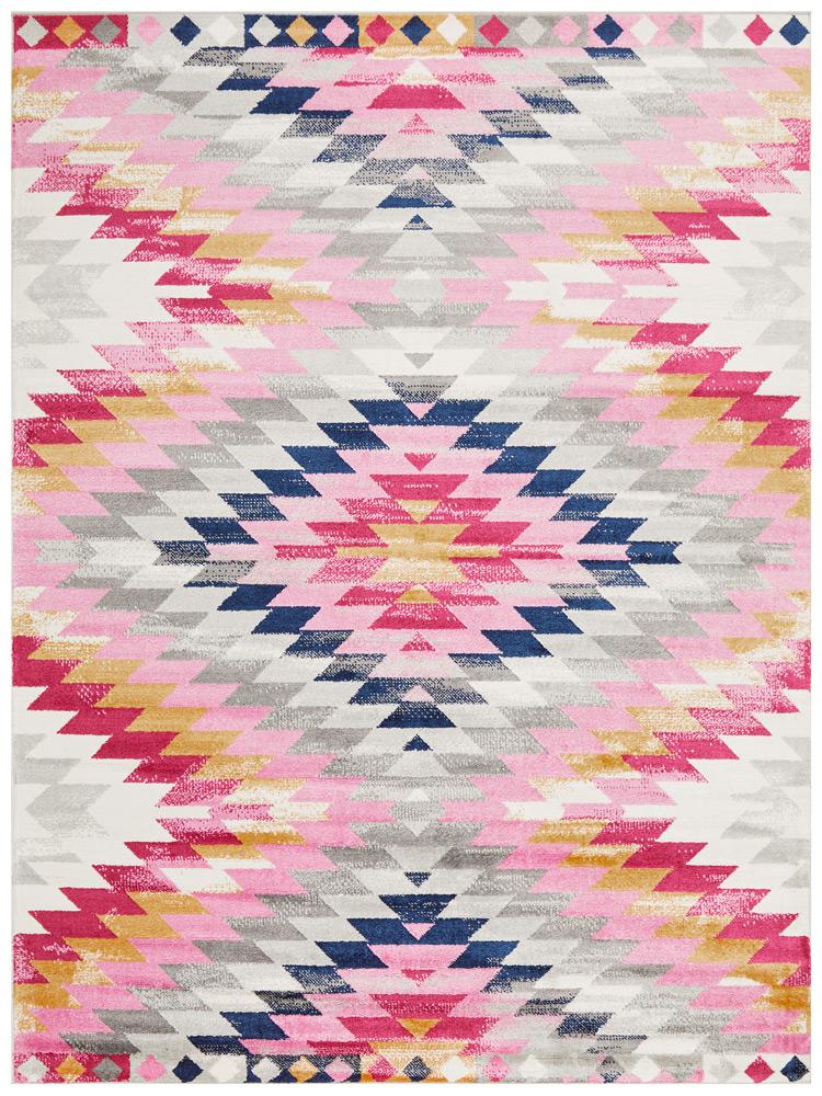 Zanzibar Gumus Pink Rug