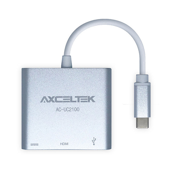 Axceltek Ac Uc2100 Usb C To Hdmi Usb C Pd Usb A Adapter 4K