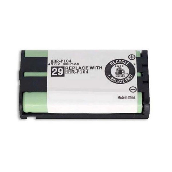 2X Hhr P104 Cordless Phone Battery Hhrp104 For Panasonic