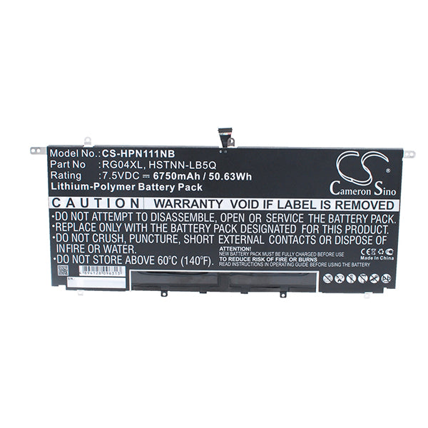 Cameron Sino Hpn111Nb 6750Mah Battery For HP Notebook Laptop