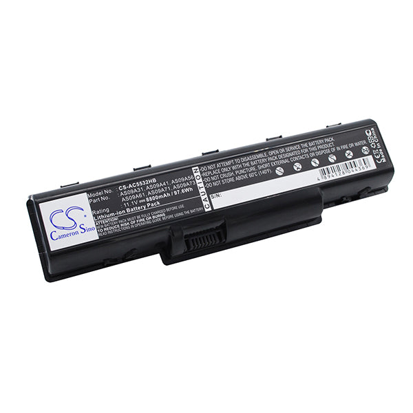 Cameron Sino Ac5532Hb 8800Mah Battery For Acer Gateway Notebook Laptop