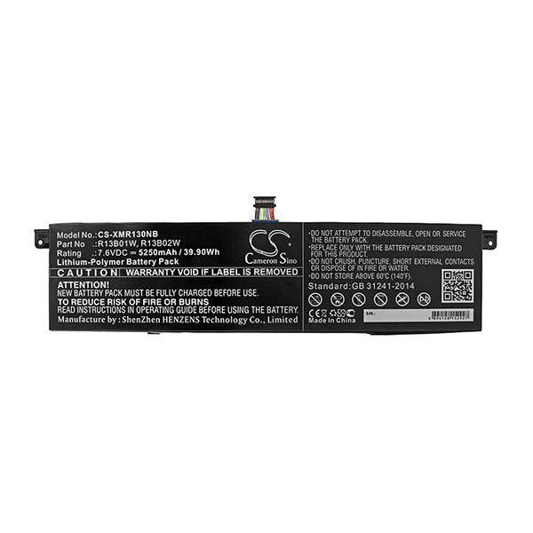 Cameron Sino Xmr130Nb 5250Mah Battery For Xiaomi Notebook Laptop