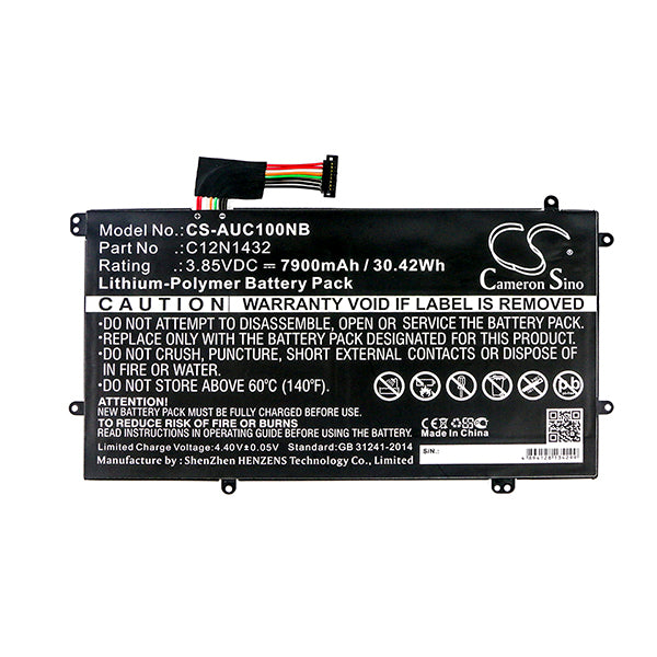 Cameron Sino Auc100Nb 7900Mah Battery For Asus Notebook Laptop