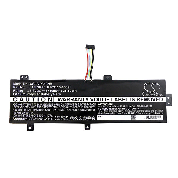 Cameron Sino Lvp310Nb 3750Mah Battery For Lenovo Notebook Laptop