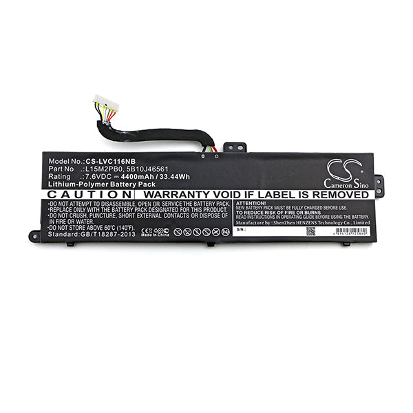 Cameron Sino Lvc116Nb 4400Mah Battery For Lenovo Notebook Laptop