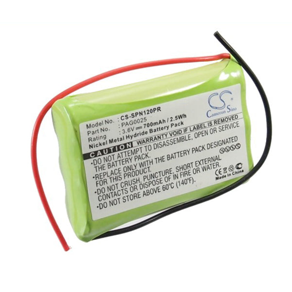 Cameron Sino Spn120Pr 700Mah Battery For Signologies Pager