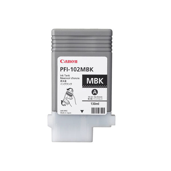 Canon Pfi 102Mbk Matte Black Ink Tank 130Ml