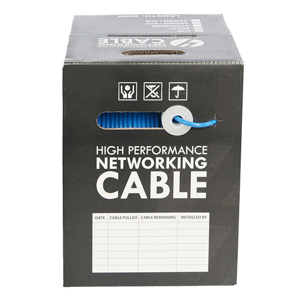305M Cat6 Ethernet Cable Reel Box Utp Lan Cable With Solid
