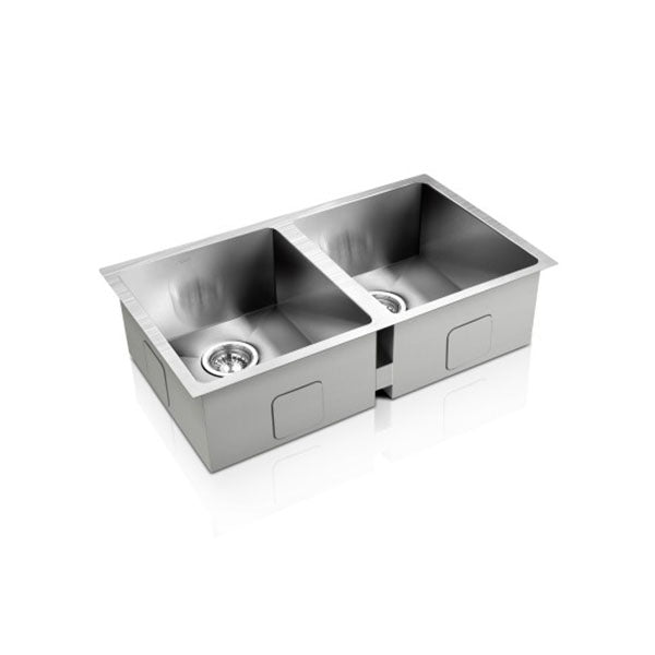 Stainless Steel Kitchen Sink w/ Strainer Waste 770 x 450mm