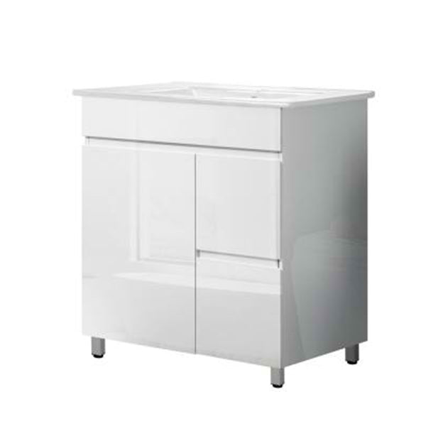 Bathroom Vanity Cabinet Unit Wash Basin Storage Freestanding 750 Mm