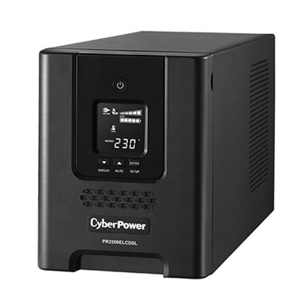 Cyberpower Pro Series 2200Va Tower Ups With Lcd Pr2200Elcdsl