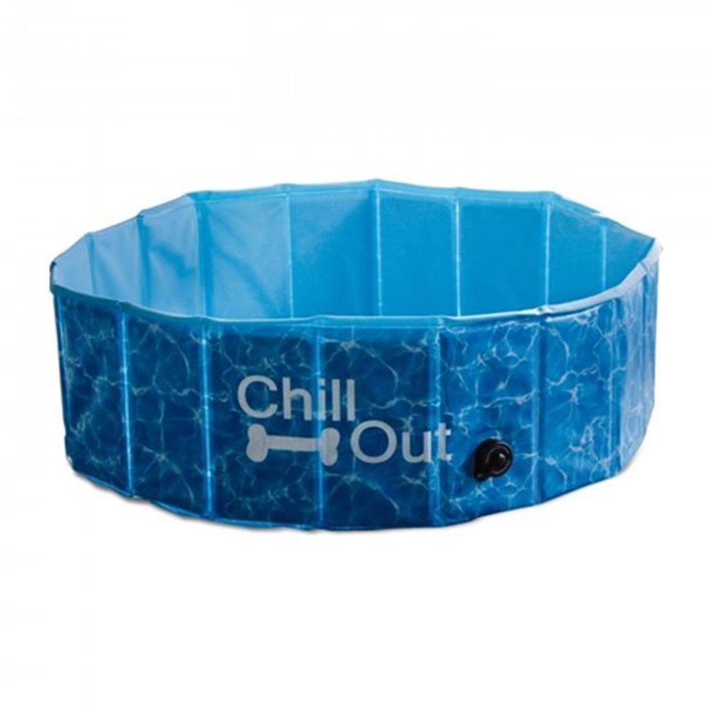 Dog Swimming Pool Pet Chill Out Plastic Puppy Bath Splash Fun