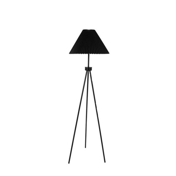 Modern Led Floor Lamp Stand Reading Light Classic Linen Fabric
