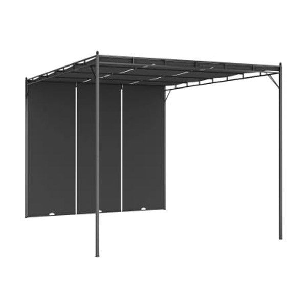 Garden Gazebo With Side Curtain 4X3 M