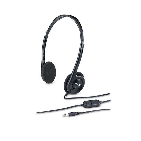 Genius Hs M200C Stereo Pc Headset And Noise Cancellation Mic