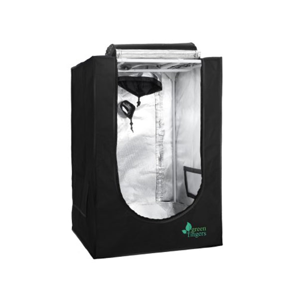 Hydroponics Grow Tent Kits Black 60X60X90Cm 600D Oxford