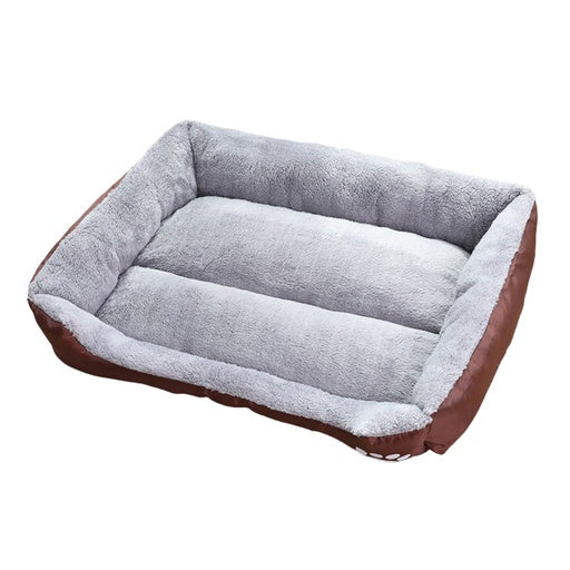Pet Bed Square L Size Coffee
