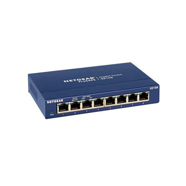 Netgear Gs108 8 Port Prosafe 10 1000 Switch