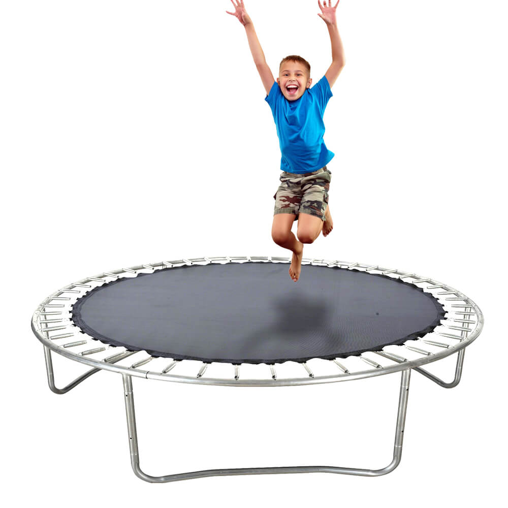 15 Ft Kids Trampoline Pad Replacement Mat Reinforced Outdoor Round Spring Cover Ebay