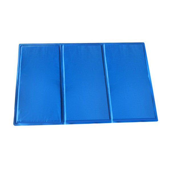 Pet Cooling Mat Blue Gel Bed Cool Pad Non Toxic Summer Pads